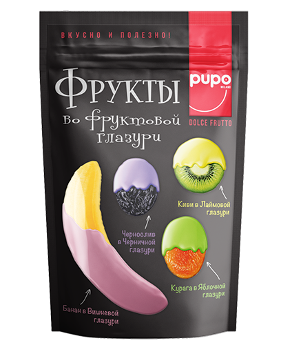 Дой-пак для сухофруктов Pupo