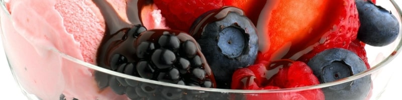 Верхний баннер &ndash; упаковка для мороженого