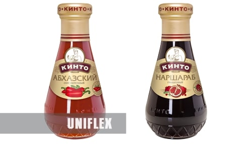 Самоклеящаяся этикетка для соусов